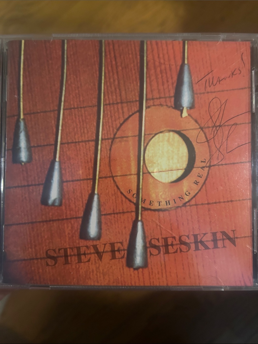 'Something Real' CD - Orange Cover